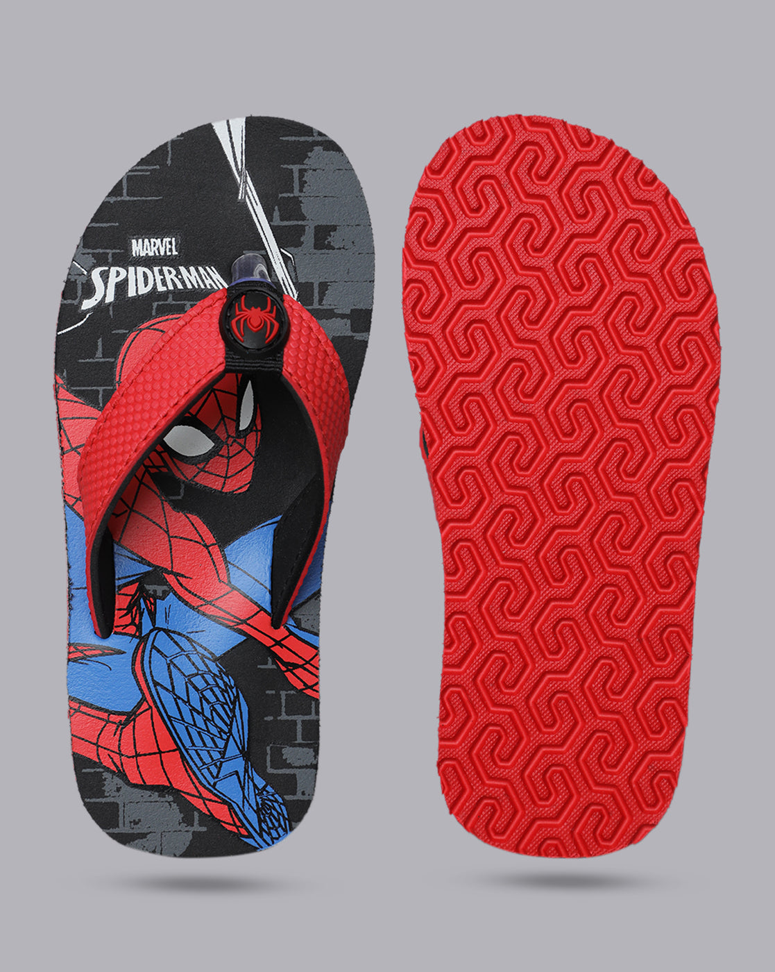 Spiderman Printed Flipflops for Boys