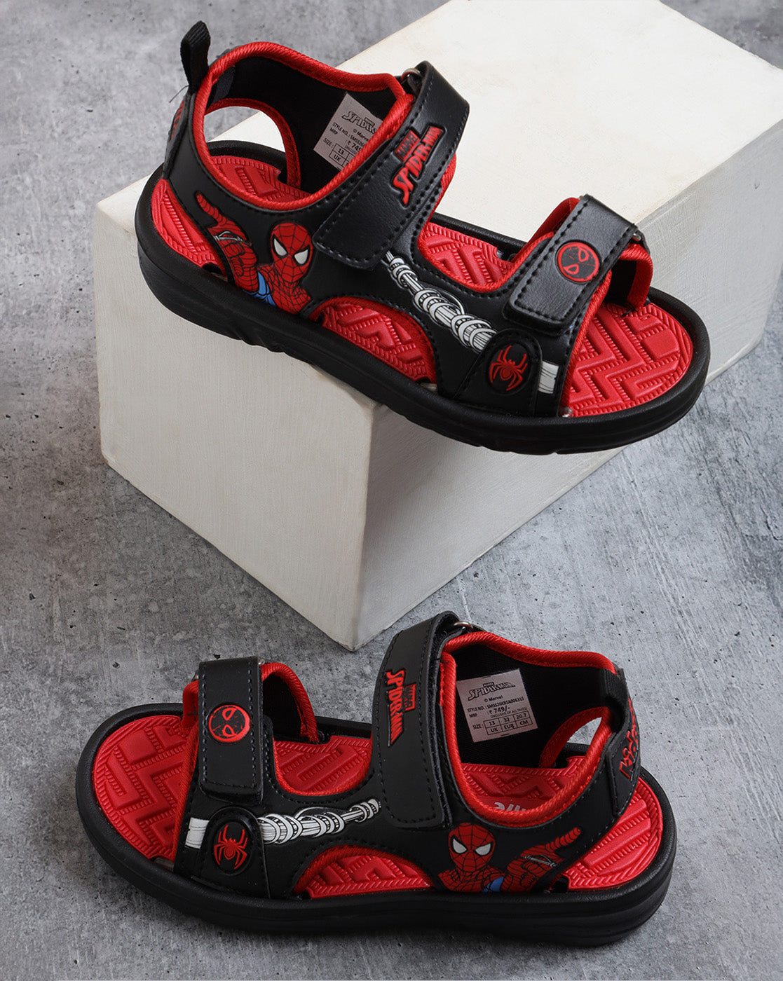 Spiderman Printed Sandals for Boys