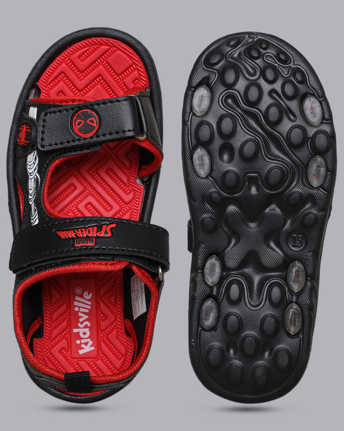 Spiderman Printed Sandals for Boys