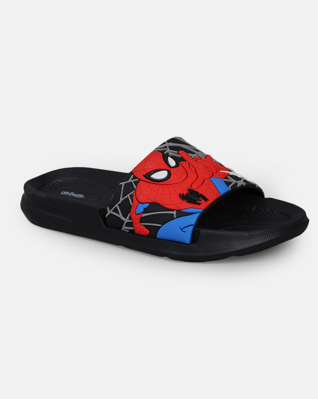 Spiderman Printed Sliders for Boys