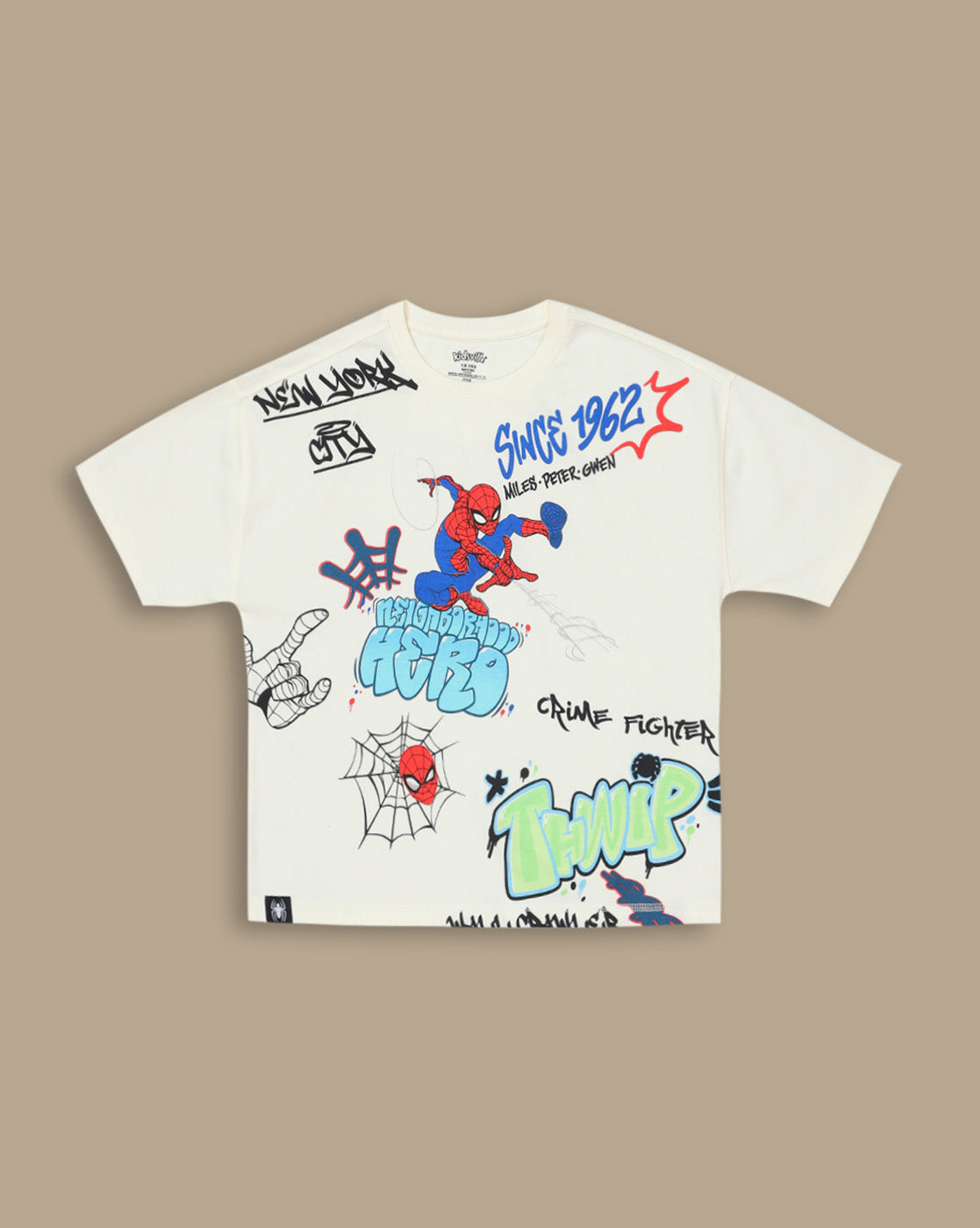 Spiderman Printed Tshirt For Boys