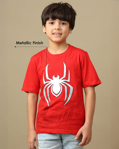 Spiderman  Regular Fit Tshirt  Boys