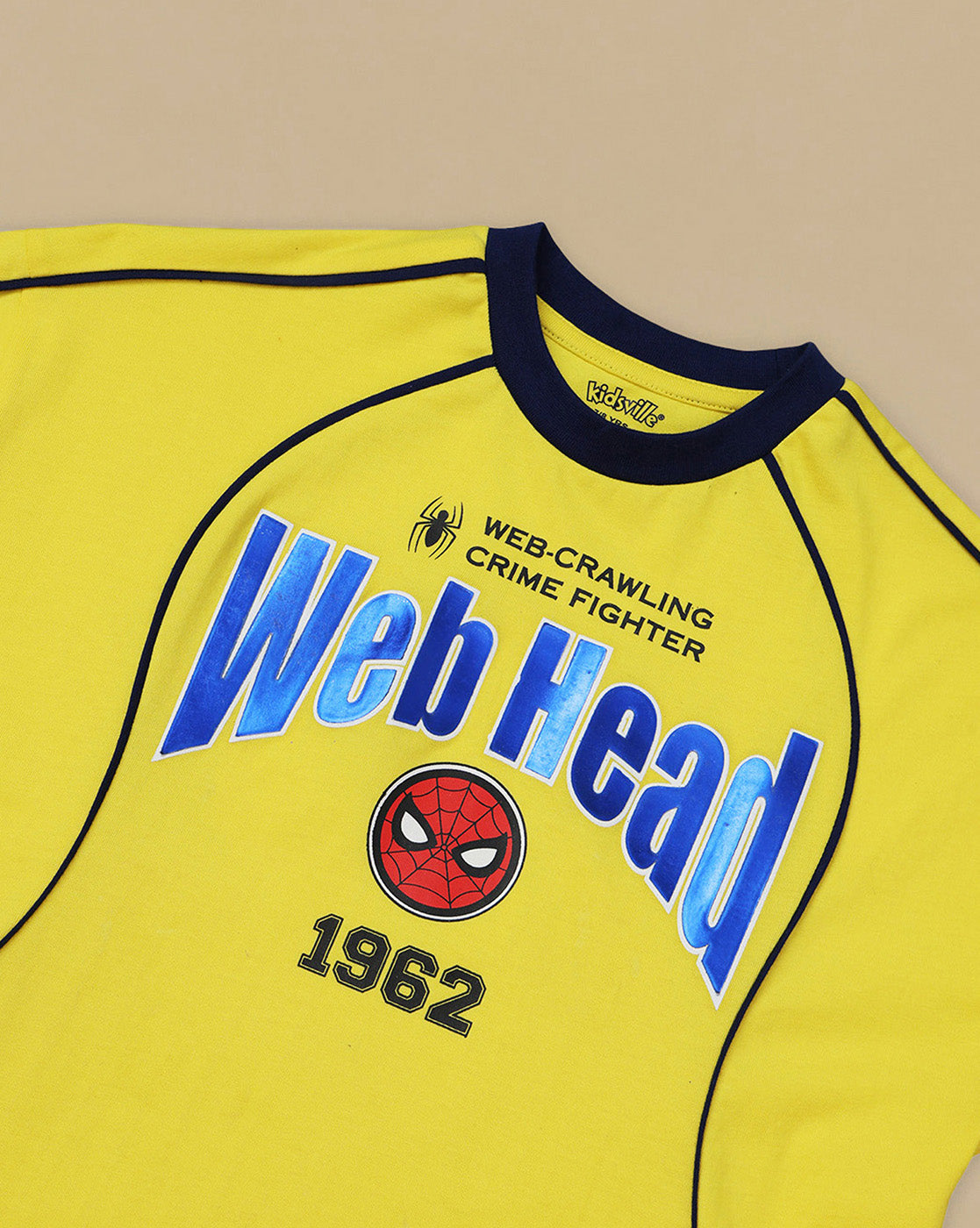 Spiderman Printed  Oversized Tshirt For Boys