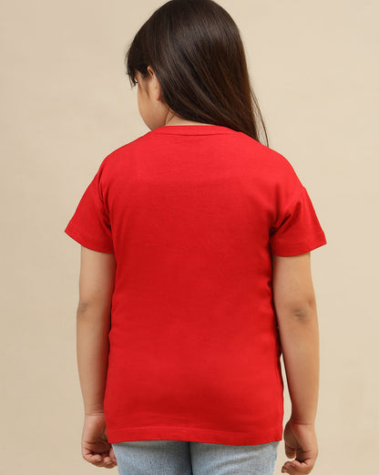 Hello Kitty Printed Relaxed Fit Tshirt For Girls