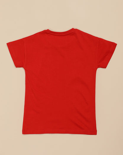 Hello Kitty Printed Relaxed Fit Tshirt For Girls