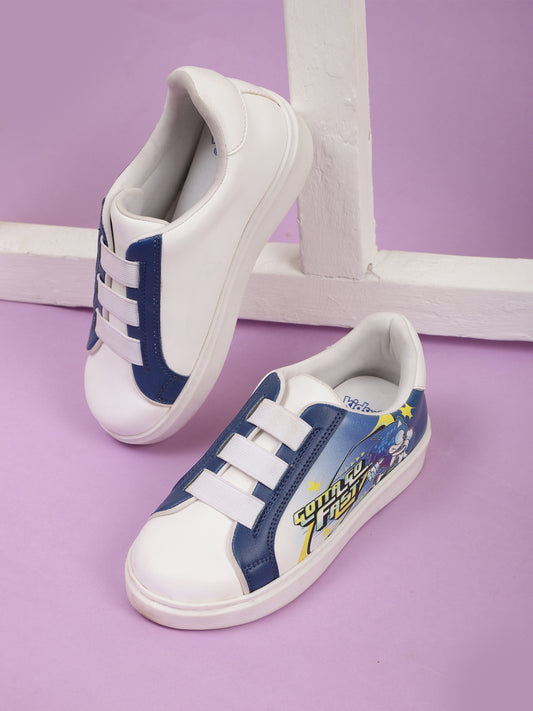 Kids Boys Sonic Classic Printed Royal Blue Shoes