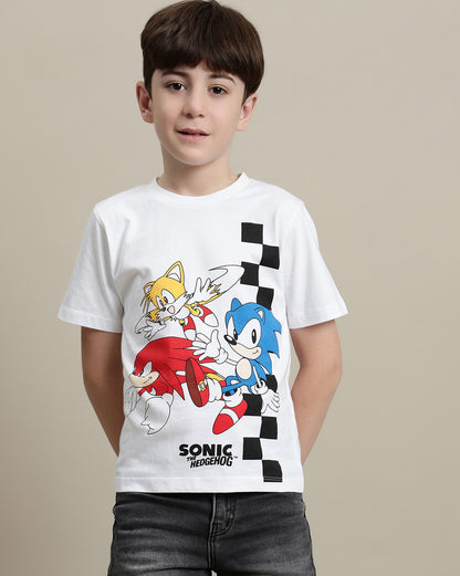 Sonic Classic Regular Fit Tshirt  Boys