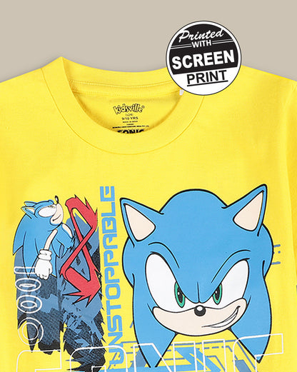 Sonic Classic Regular Fit Tshirt  Boys