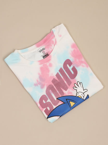 Sonic Classic  Relaxed Fit Tshirt  Girls