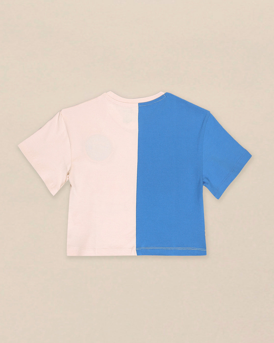 Sonic Classic Printed Boxy Fit Tshirt For Girls