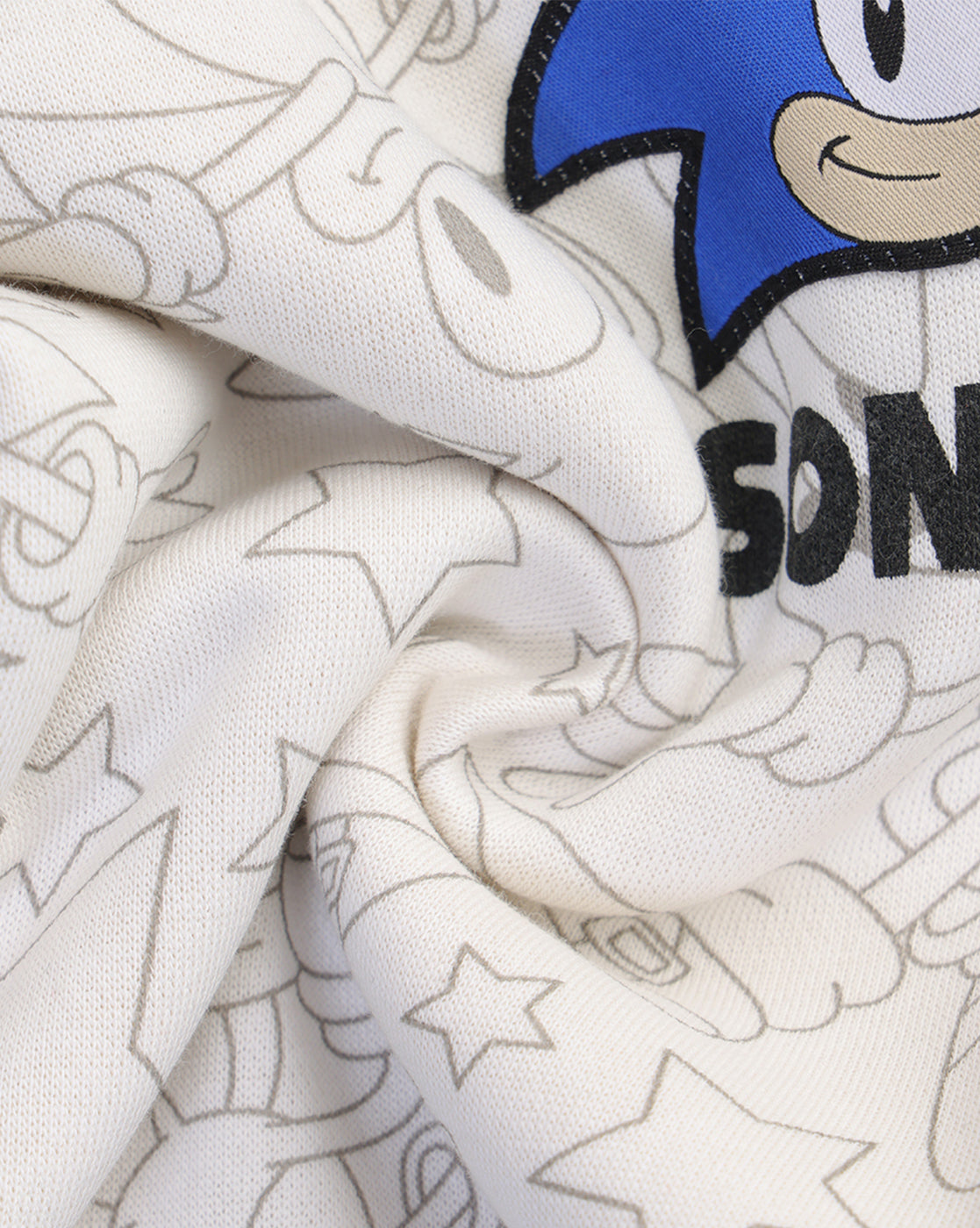Sonic Printed Regular Fit Joggers For Boys