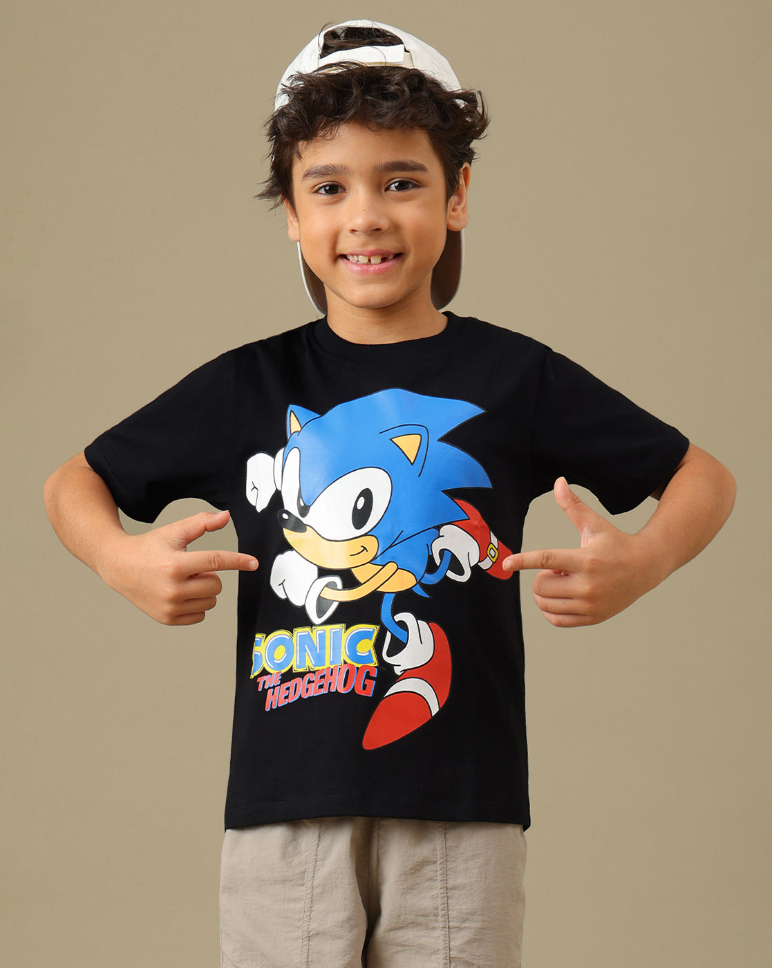 Sonic Printed Pack of 3 Tshirt For Boys
