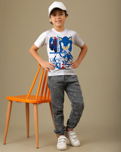 Sonic  Pack of 3 Tshirt  Boys