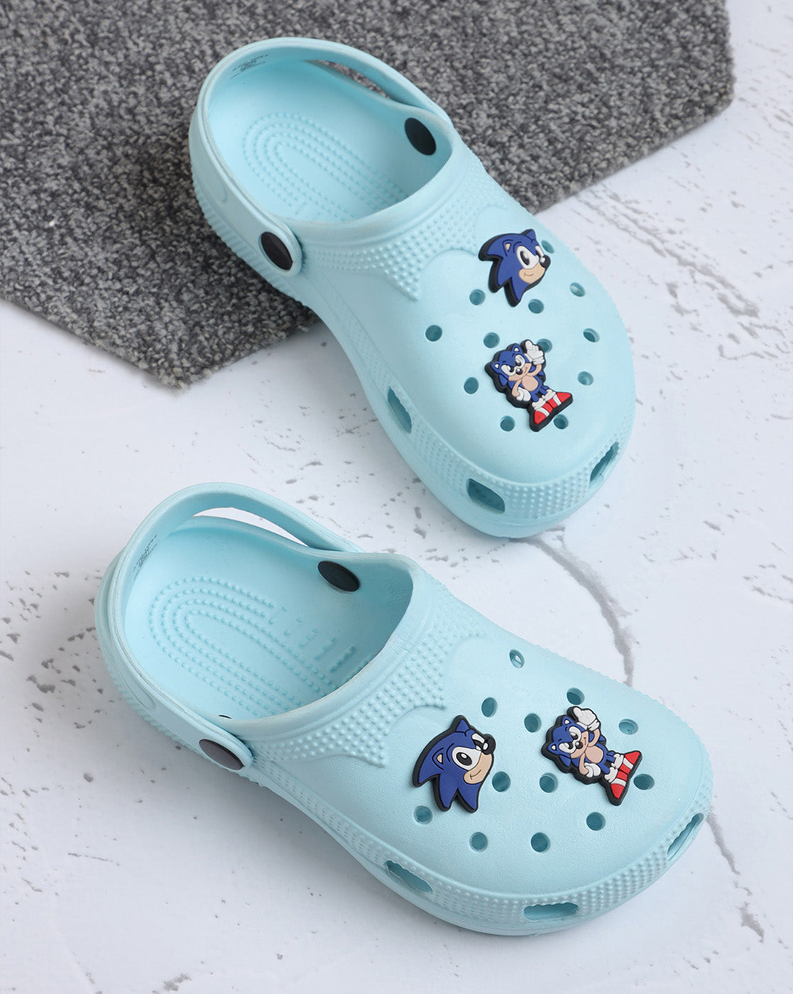 Sonic Clogs for Boys (Charms Included)