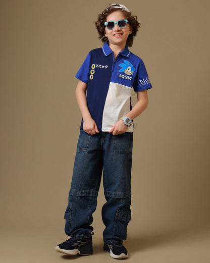 Sonic Classic  Regular Fit Polo-T-Shirt  Boys