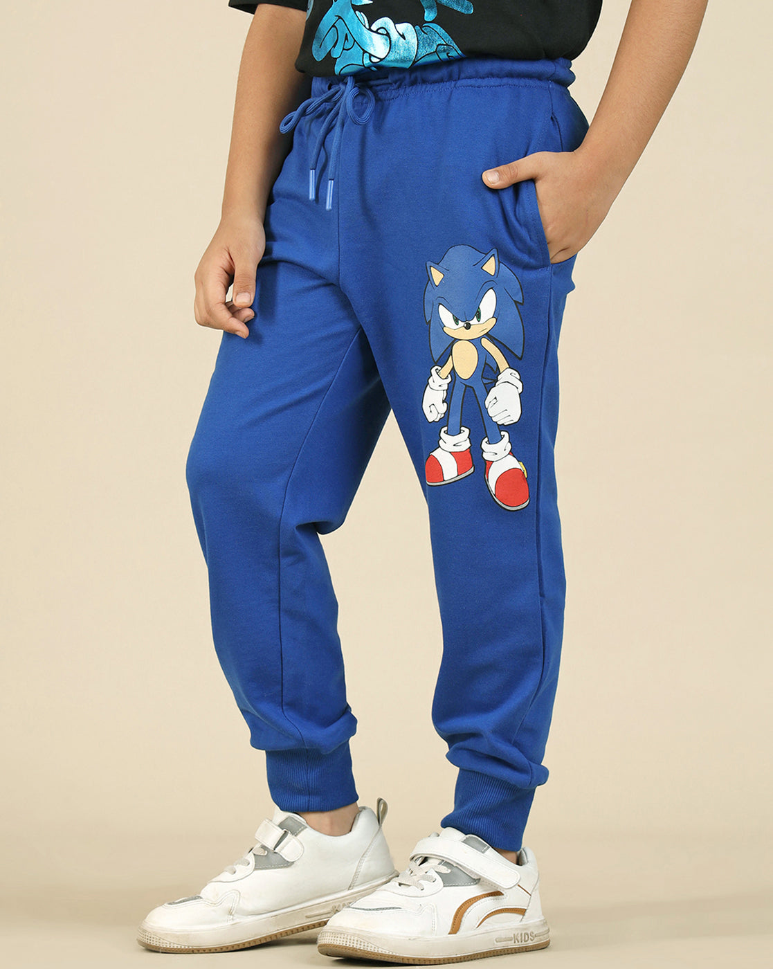 Sonic Modern Printed Regular Fit Jogger For Boys