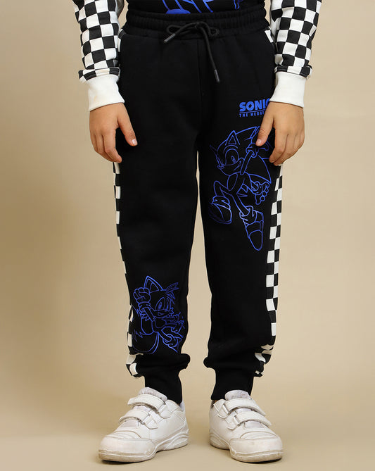 Sonic Modern Printed Regular Fit Jogger For Boys