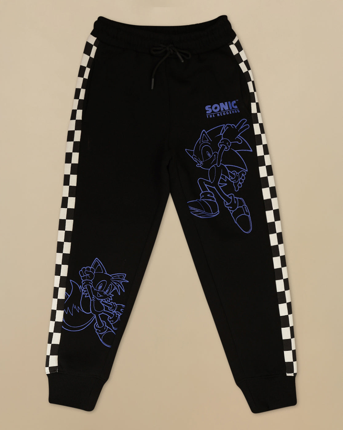Sonic Modern Printed Regular Fit Jogger For Boys