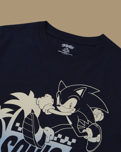 Sonic Graphic  Regular Fit Tshirt  Boys