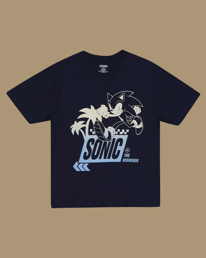 Sonic Graphic  Regular Fit Tshirt  Boys