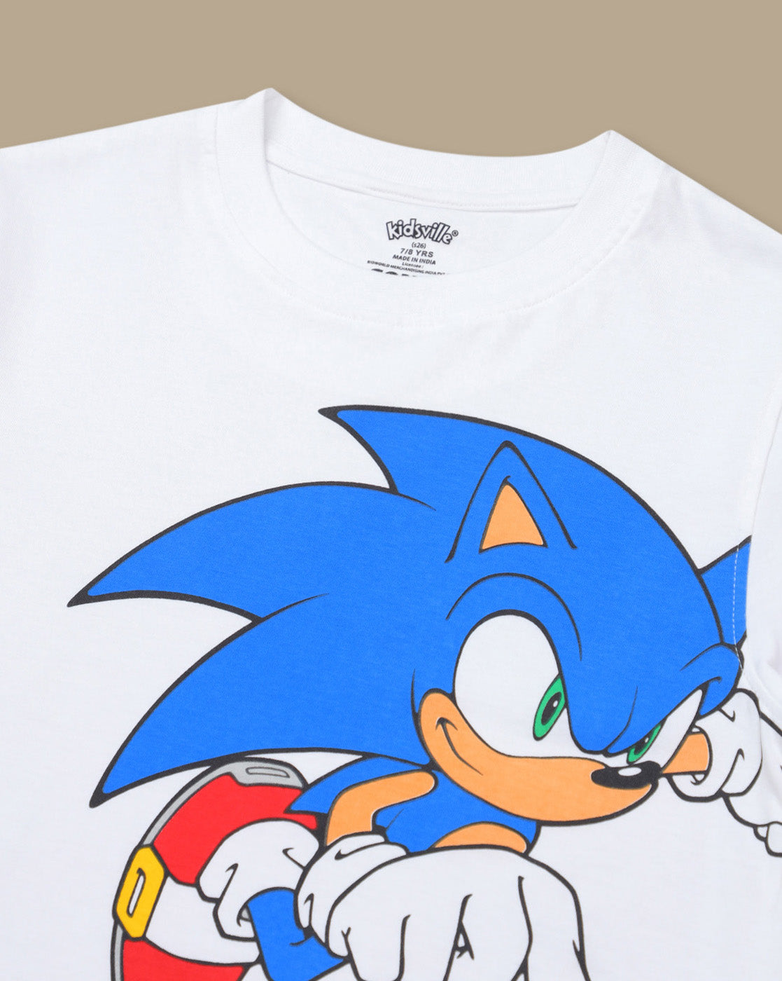 Sonic Modern Printed Regular Fit Tshirt For Boys