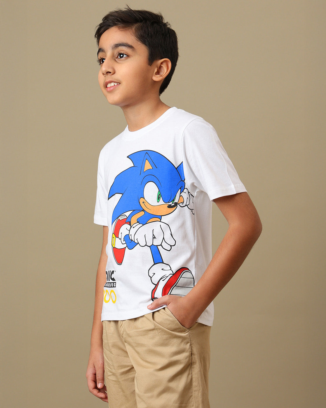 Sonic Modern Printed Regular Fit Tshirt For Boys