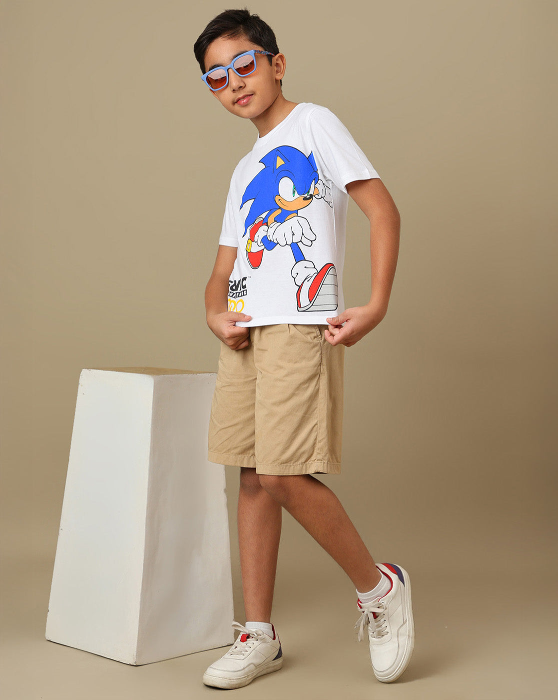 Sonic Modern Printed Regular Fit Tshirt For Boys