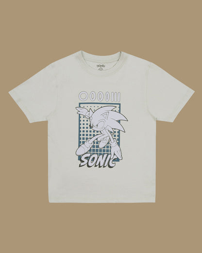 Sonic Graphic  Regular Fit Tshirt  Boys