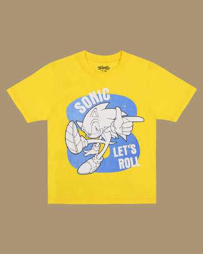 Sonic Graphic  Regular Fit Tshirt  Boys