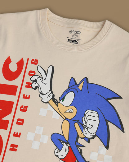 Sonic Modern  Tshirt & short Set  Boys