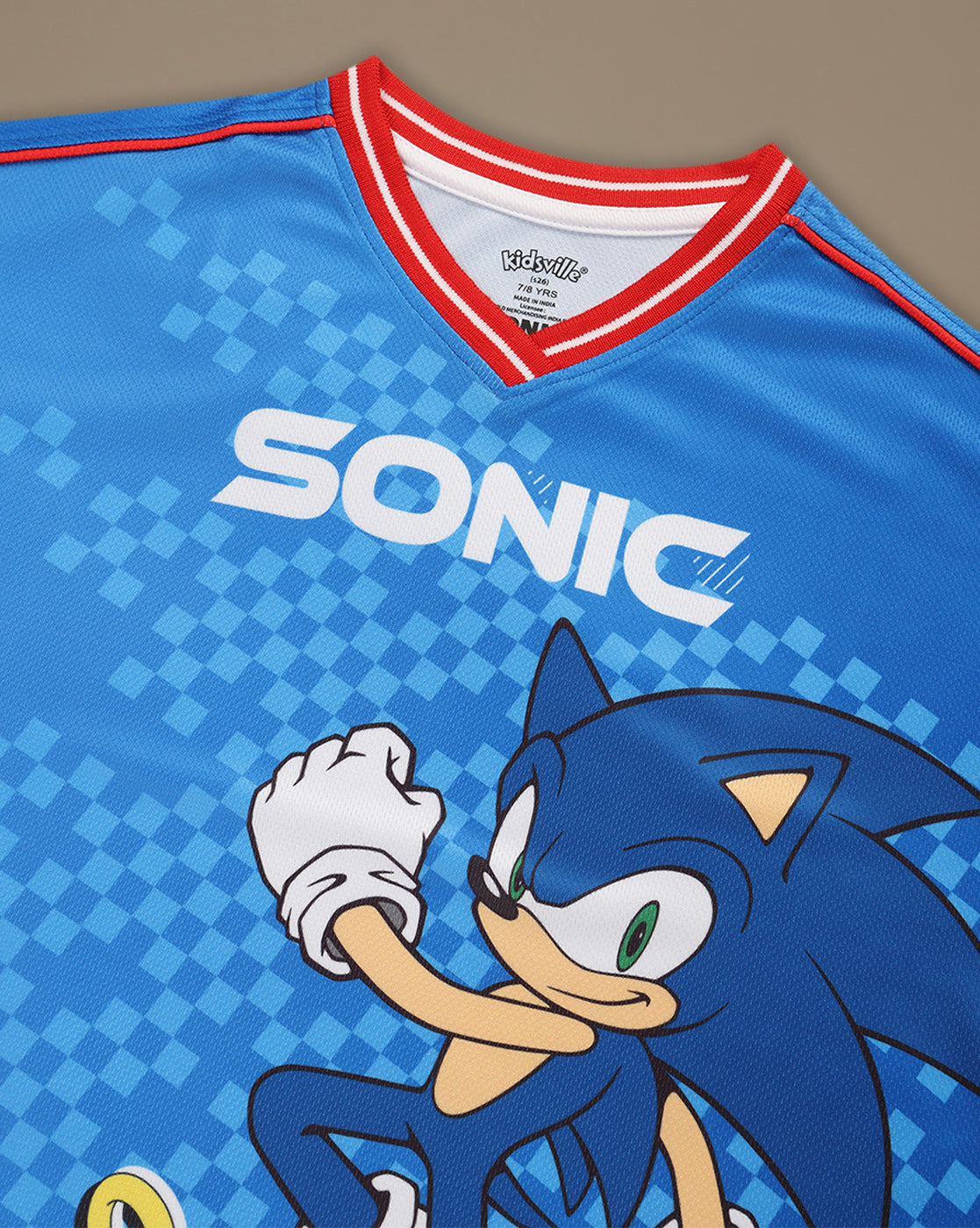 Sonic  Relaxed Fit Tshirt & Short Set Boys