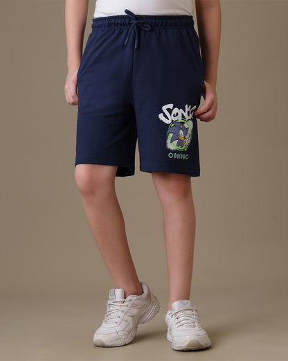Sonic the Hedgehog Regular Fit Shorts  Boys