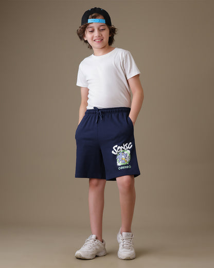 Sonic the Hedgehog Regular Fit Shorts  Boys