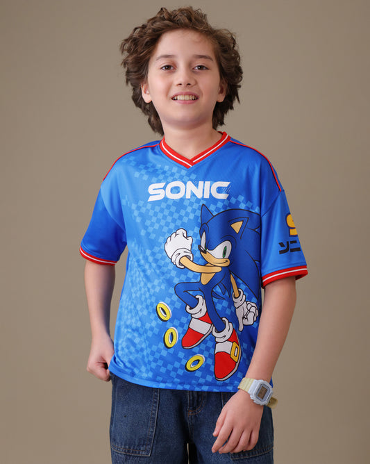 Sonic  Oversized Tshirt Boys