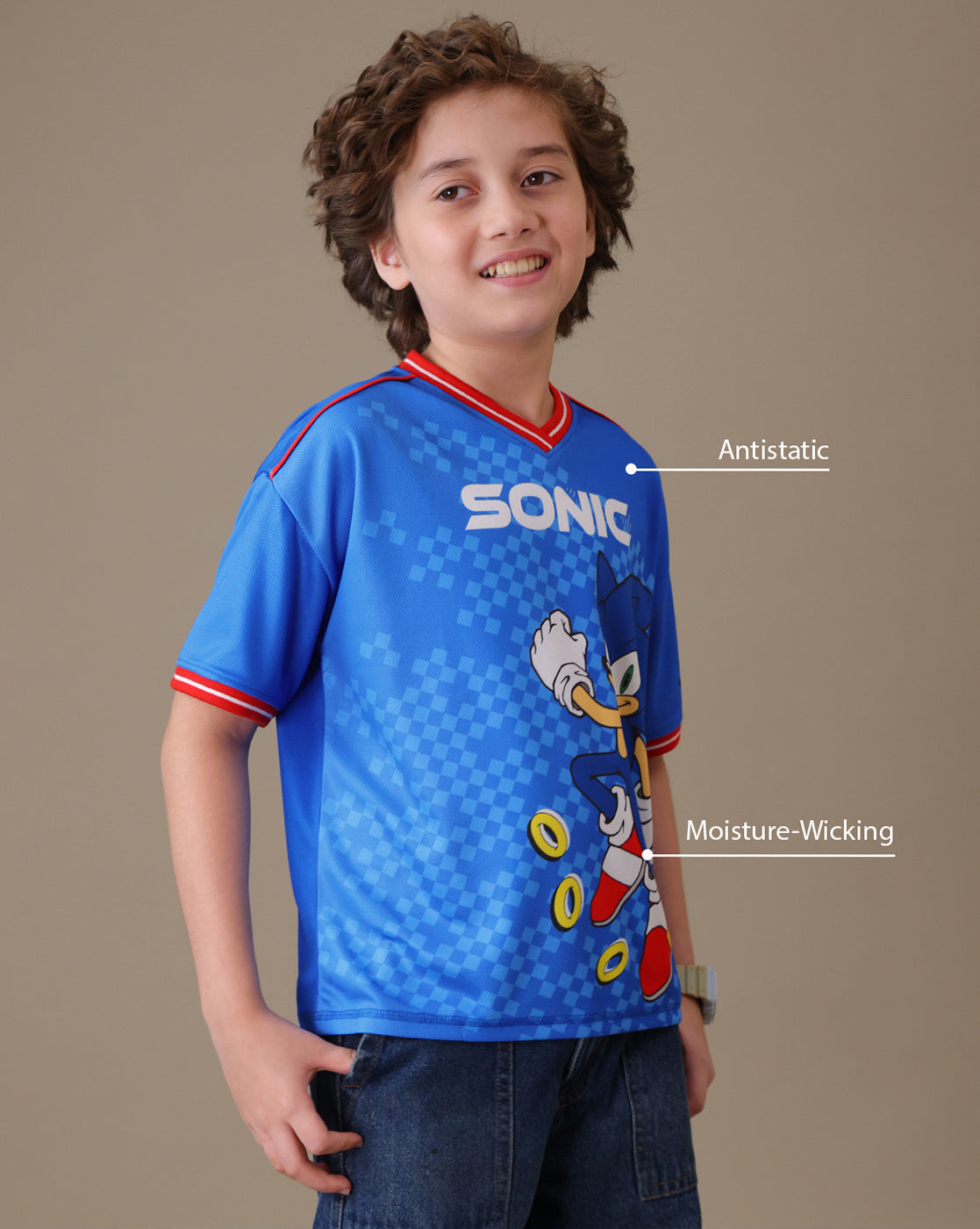 Sonic  Oversized Tshirt Boys
