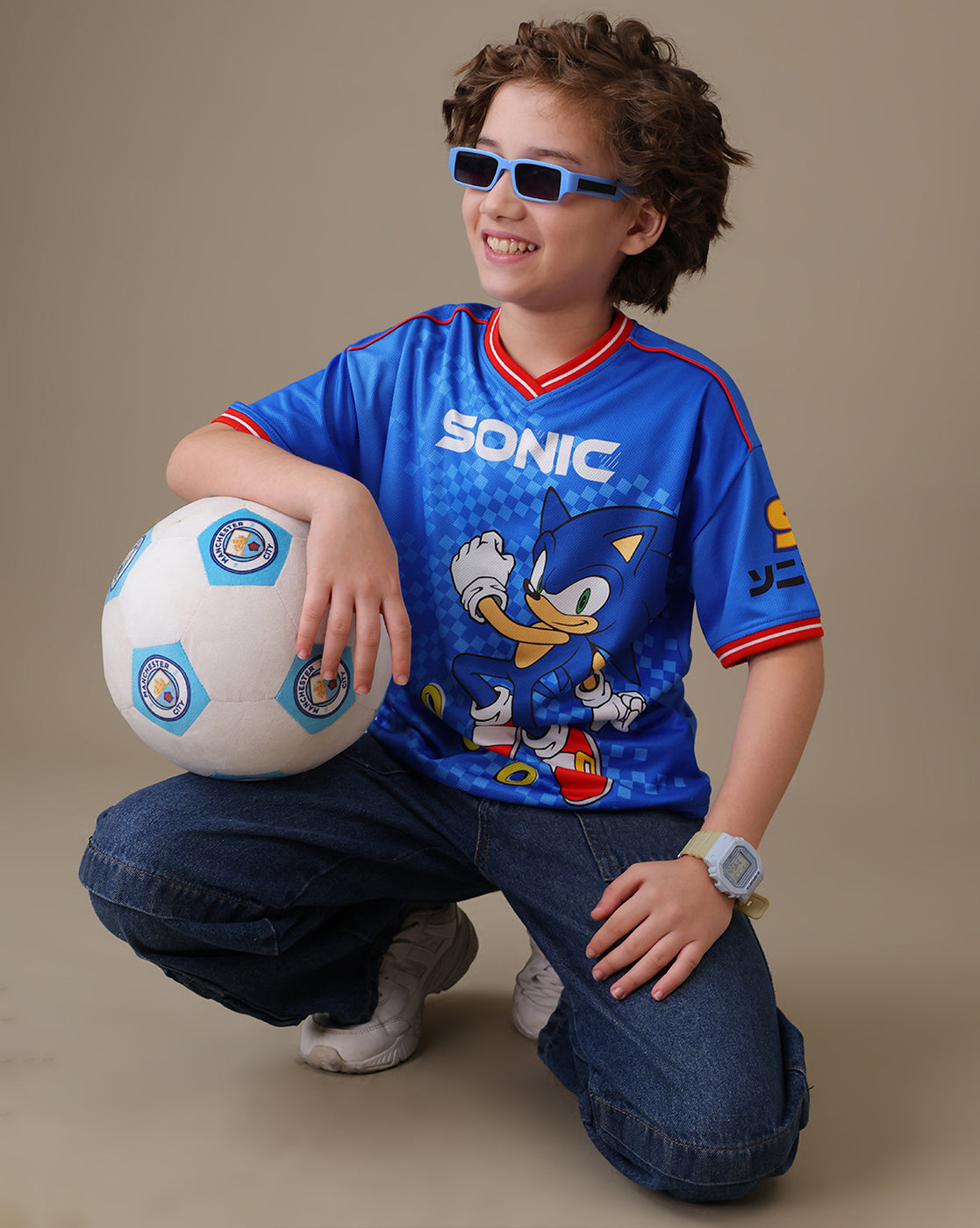 Sonic  Oversized Tshirt Boys