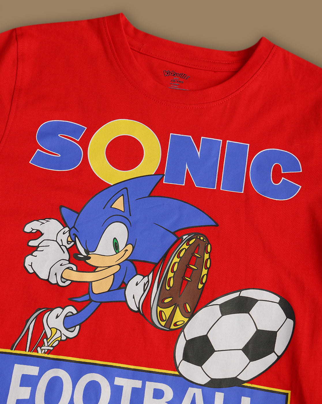 Sonic Modern Printed Regular Fit Tshirt For Boys
