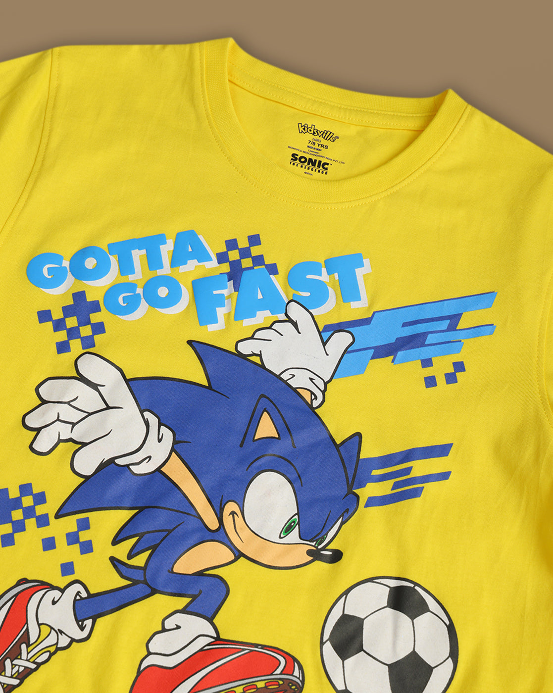 Sonic Modern Printed Regular Fit Tshirt For Boys