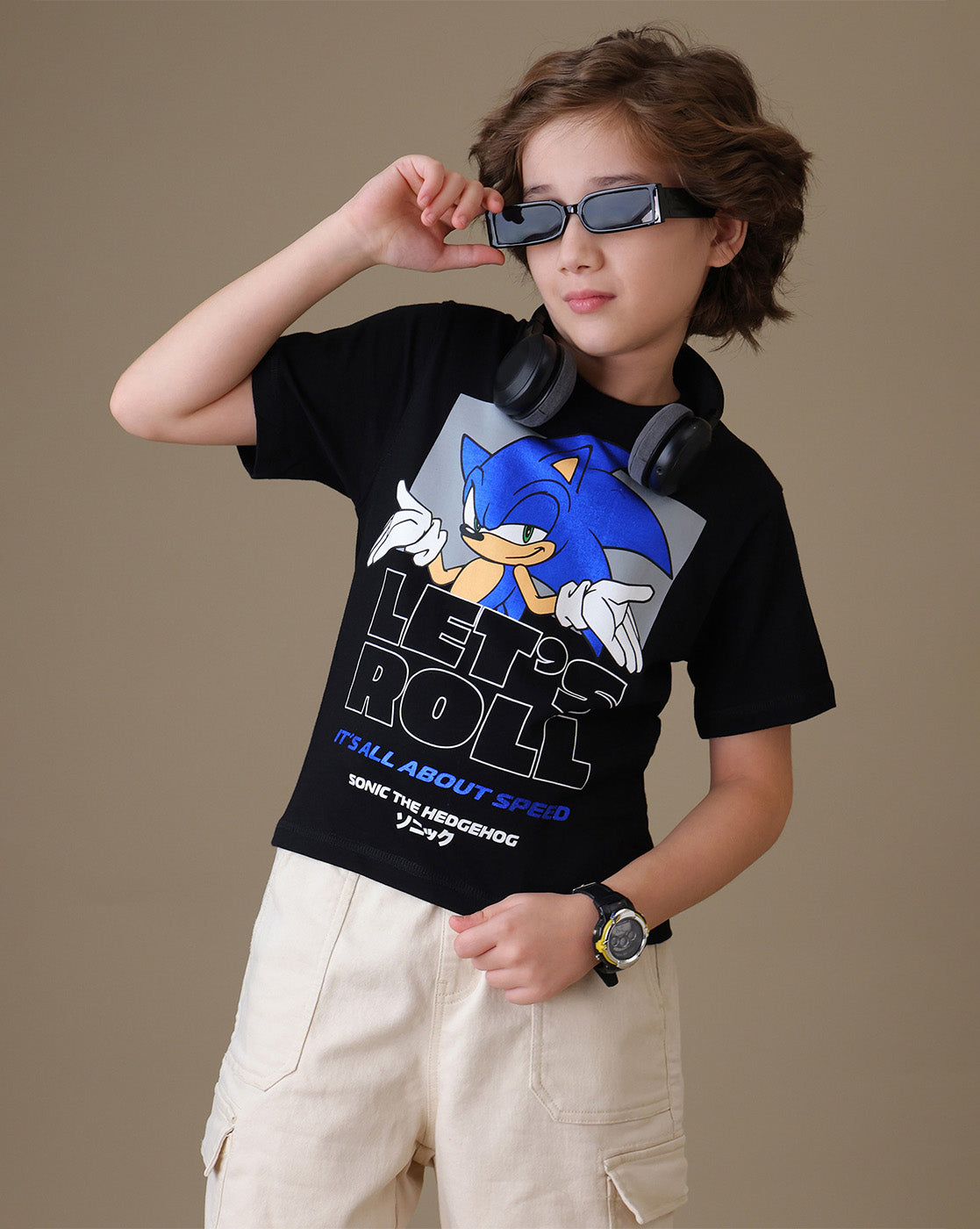 Sonic the Hedgehog  Regular Fit Tshirt  Boys