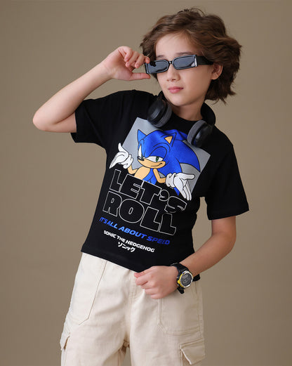 Sonic the Hedgehog  Regular Fit Tshirt  Boys