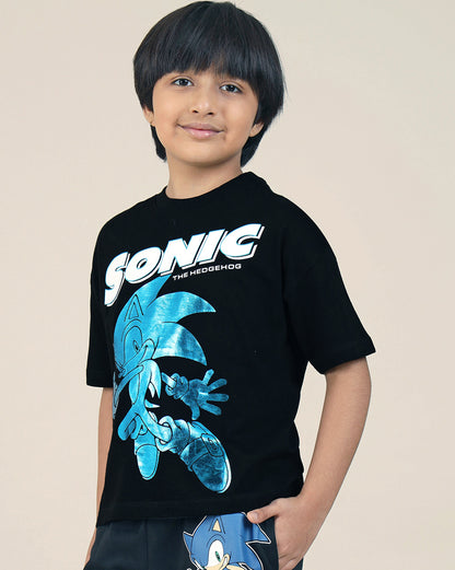 Sonic Modern  oversized Tshirt  Boys