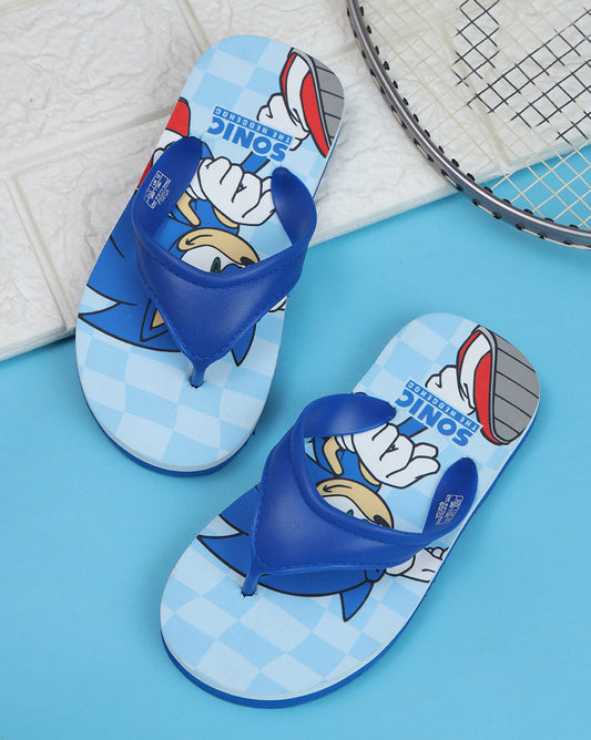 Sonic Modern Printed Flipflops for Boys