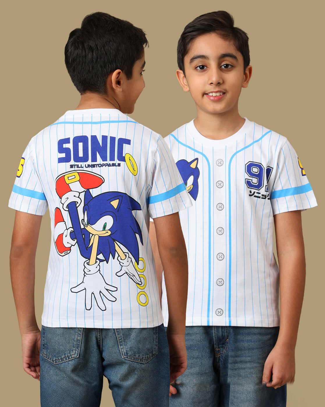 Sonic Modern Printed Regular Fit Tshirt For Boys