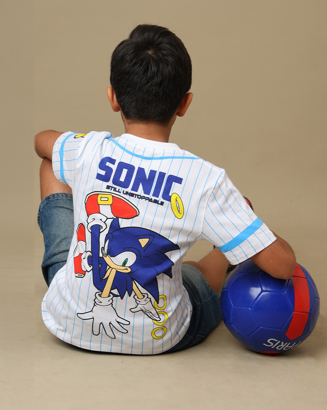 Sonic Modern Printed Regular Fit Tshirt For Boys