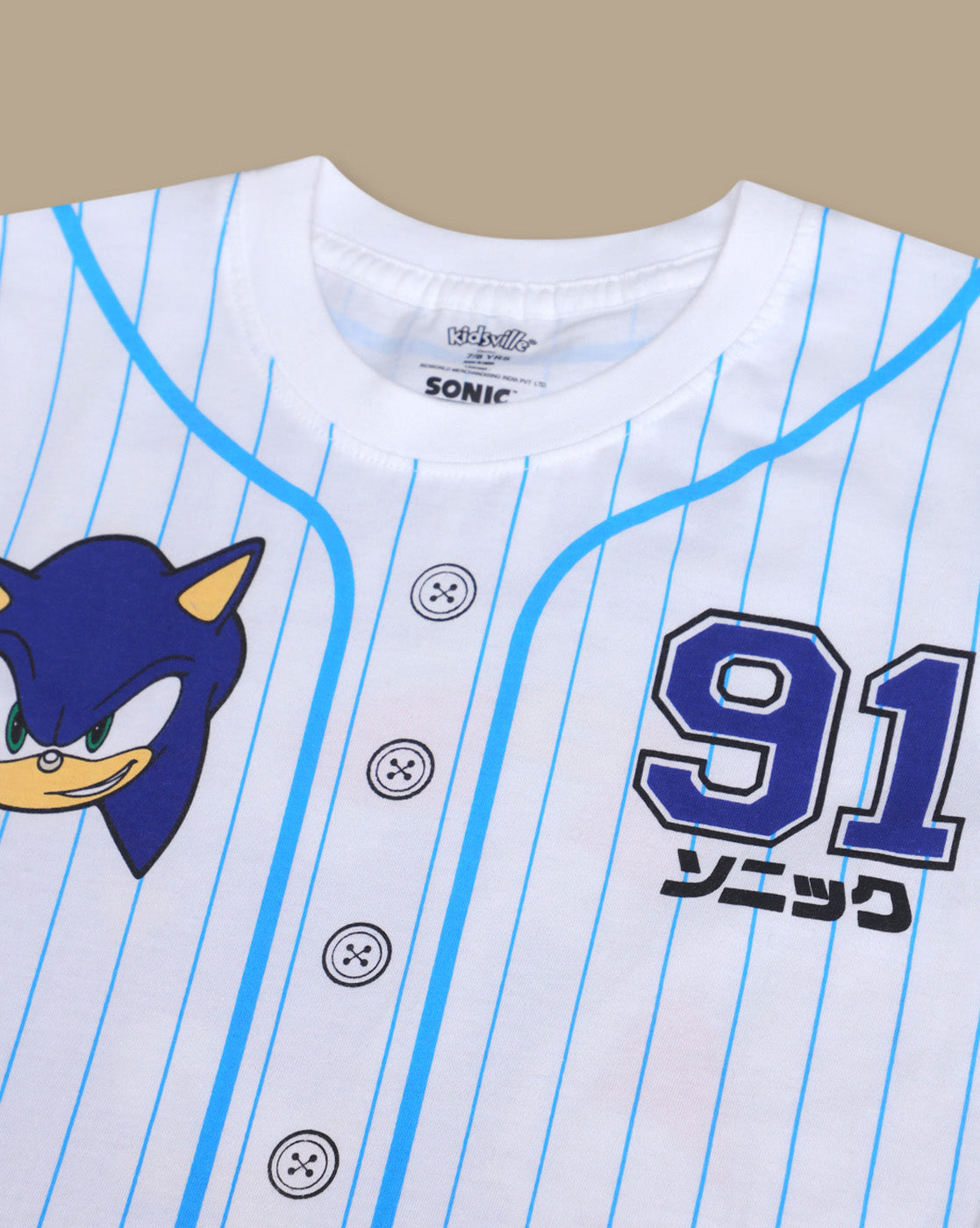Sonic Modern Printed Regular Fit Tshirt For Boys