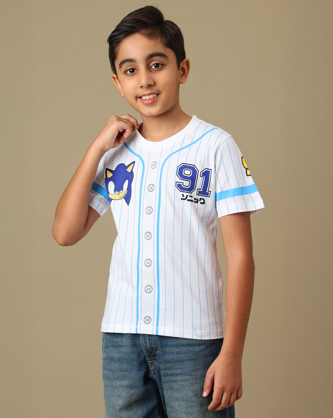Sonic Modern Printed Regular Fit Tshirt For Boys