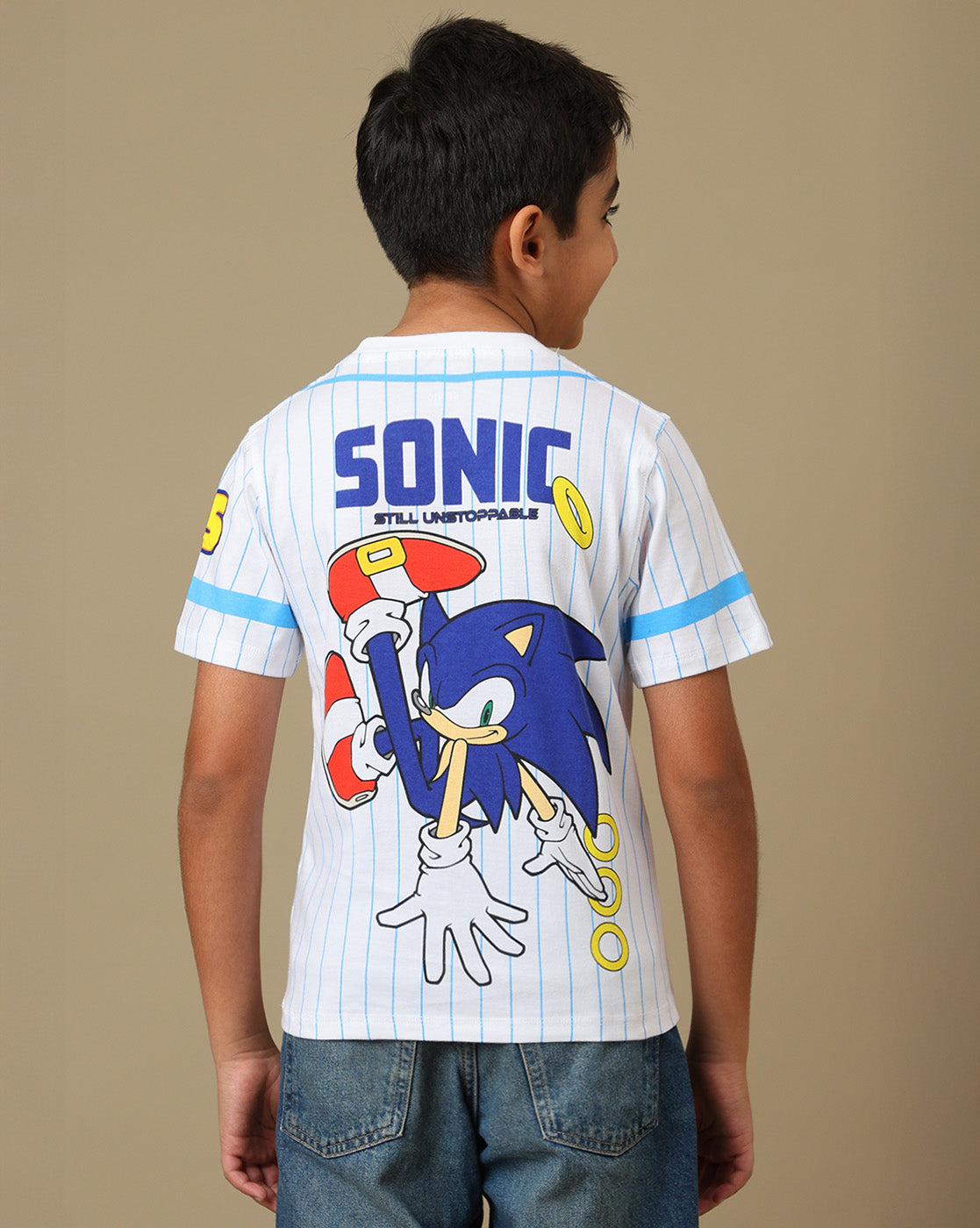 Sonic Modern Printed Regular Fit Tshirt For Boys