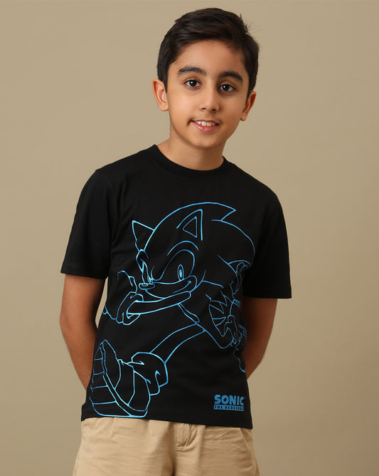 Sonic Modern Printed Tshirt For Boys