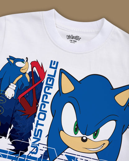 Sonic  Regular Fit Tshirt  Boys