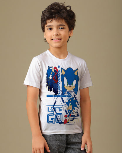 Sonic  Regular Fit Tshirt  Boys